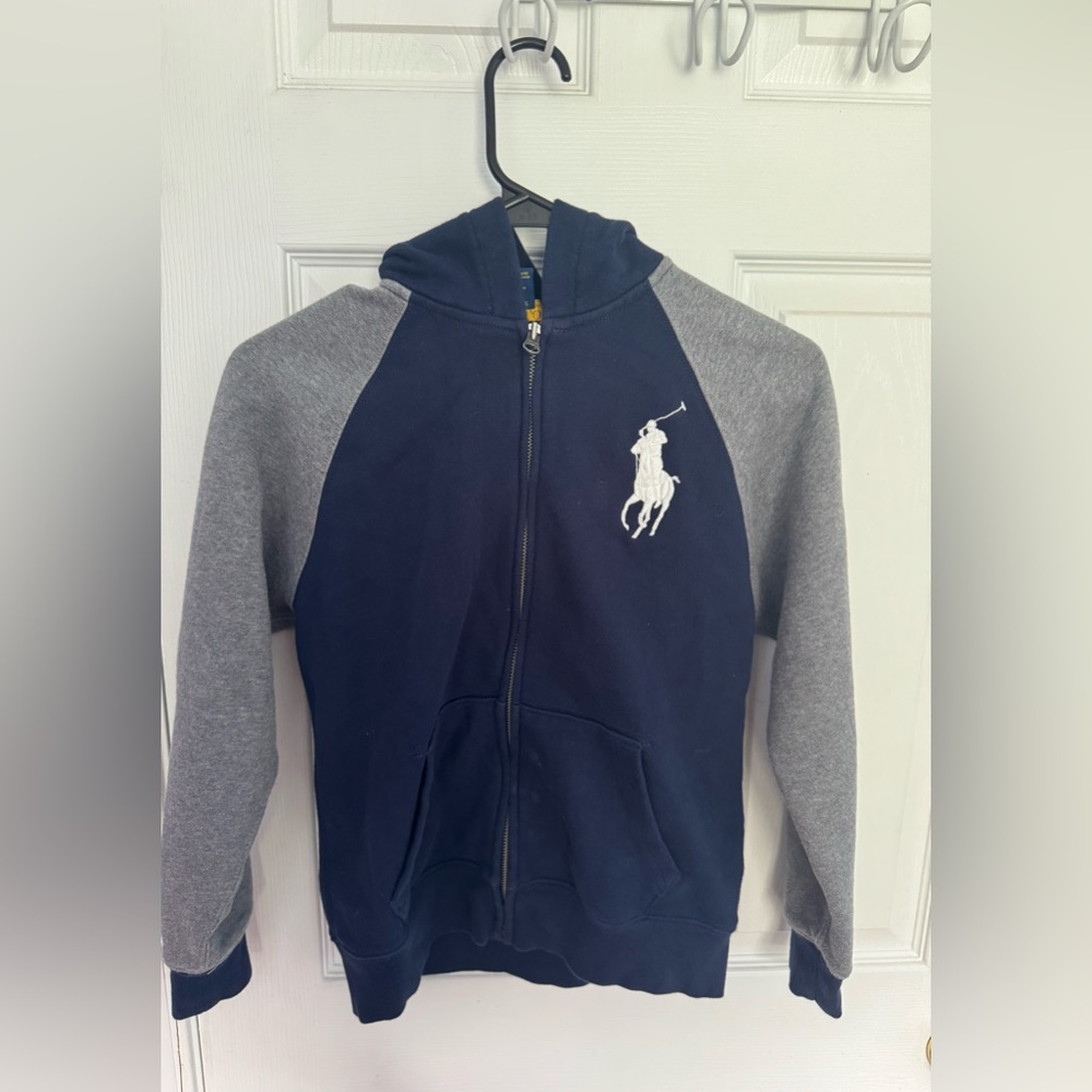 Polo by Ralph Lauren Dark Blue Zip-Up Jacket